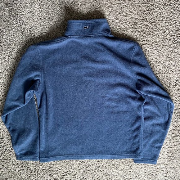 Vineyard Vines Navy Fleece Shep Shirt - Picture 5 of 5